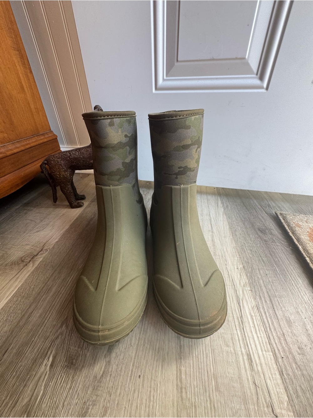 Western Chief Kids Freestyle Neoprene Camo Rain Boots Size 5
